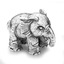 Объемная серебряная фигурка Слон 930741